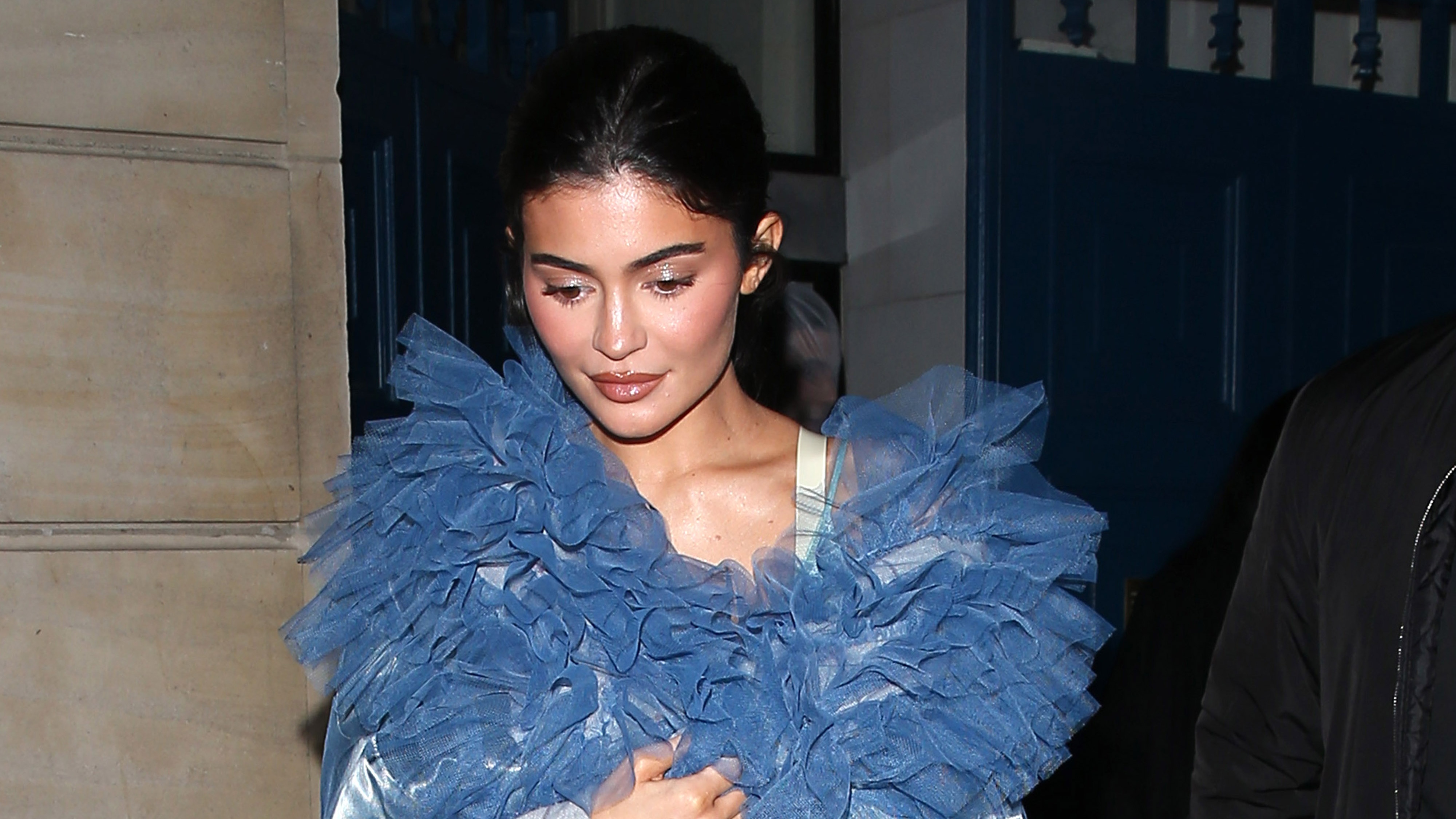 Kylie Jenner Channels Cinderella With Her Outfit in Paris