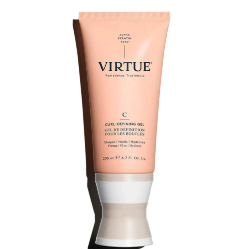 Get the 2023 Oscars beauty looks: A packshot of the Virtue Curl-Defining Gel on a white background