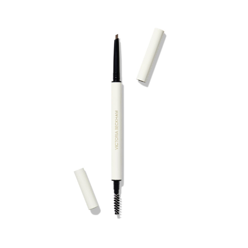 A packshot of the Victoria Beckham Beauty BabyBlade Microfine Brow Pencil. The product is shot against a plain white background.