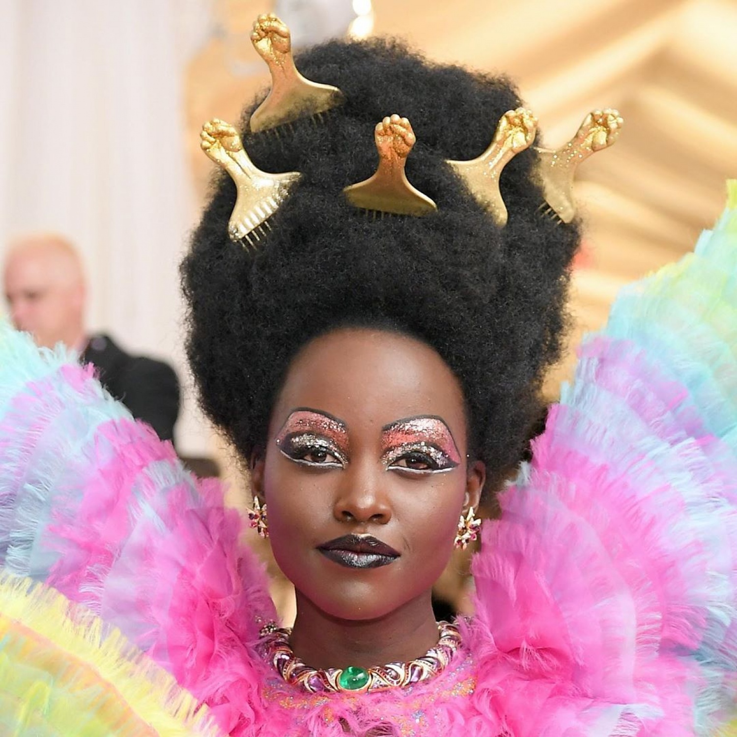 best met gala beauty looks Lupita Nyong'o 2019