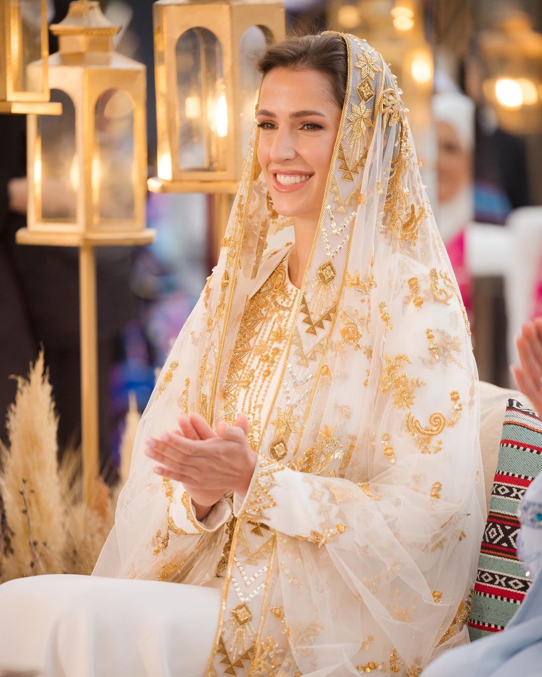 Rajwa Al Saif Henna Party Royal Wedding