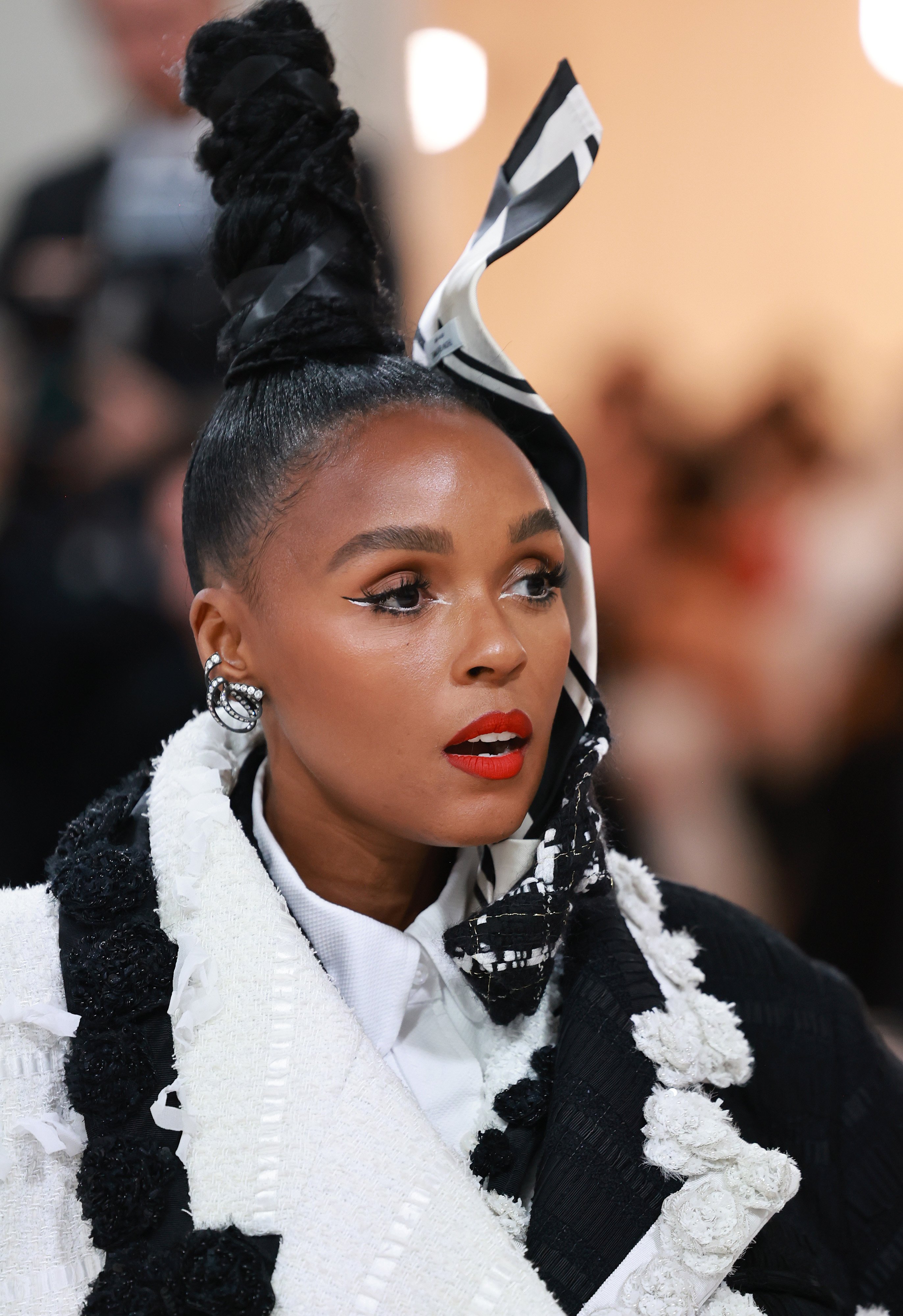 best met gala hair 2023 Janelle Monae.