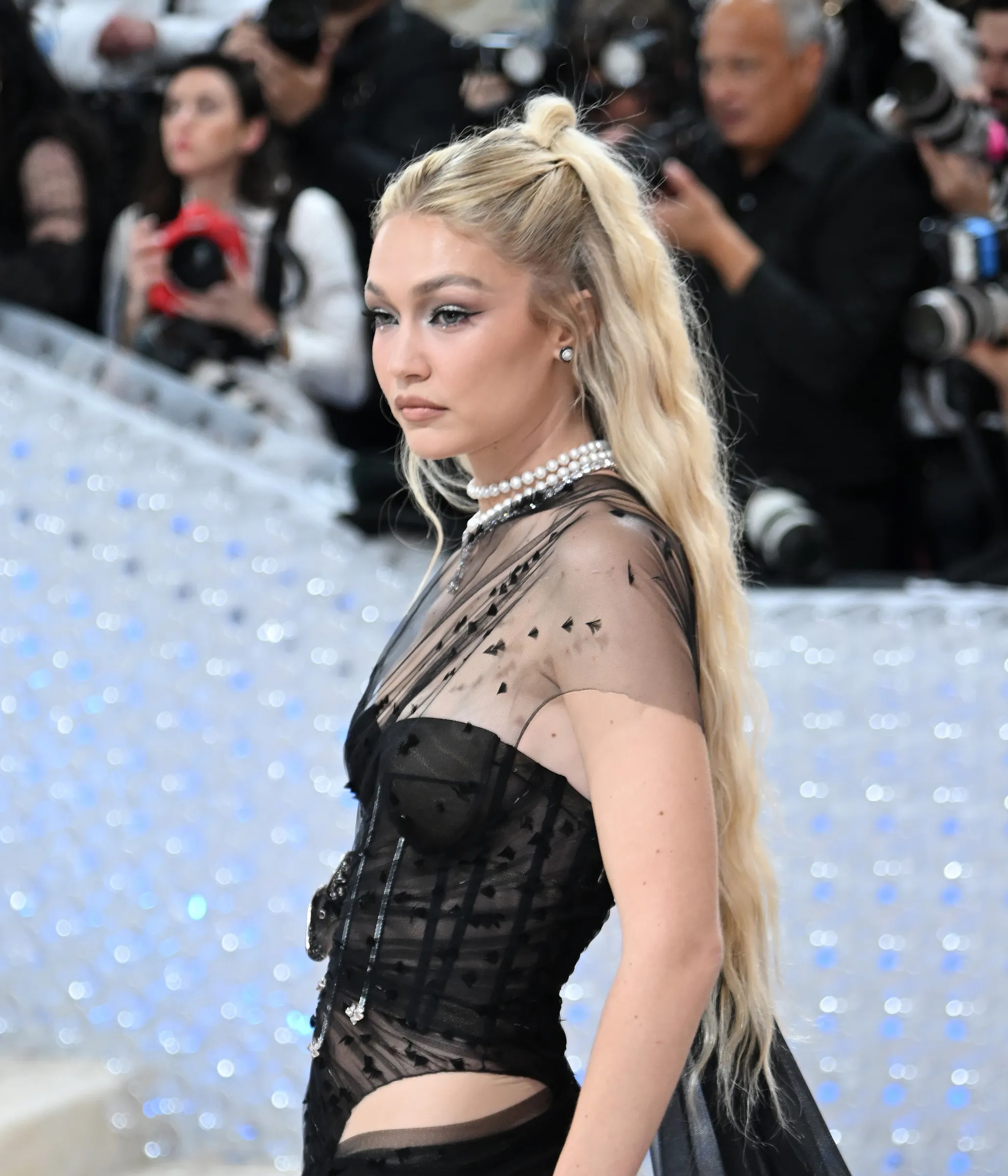 best met gala hair 2023 gigi hadid