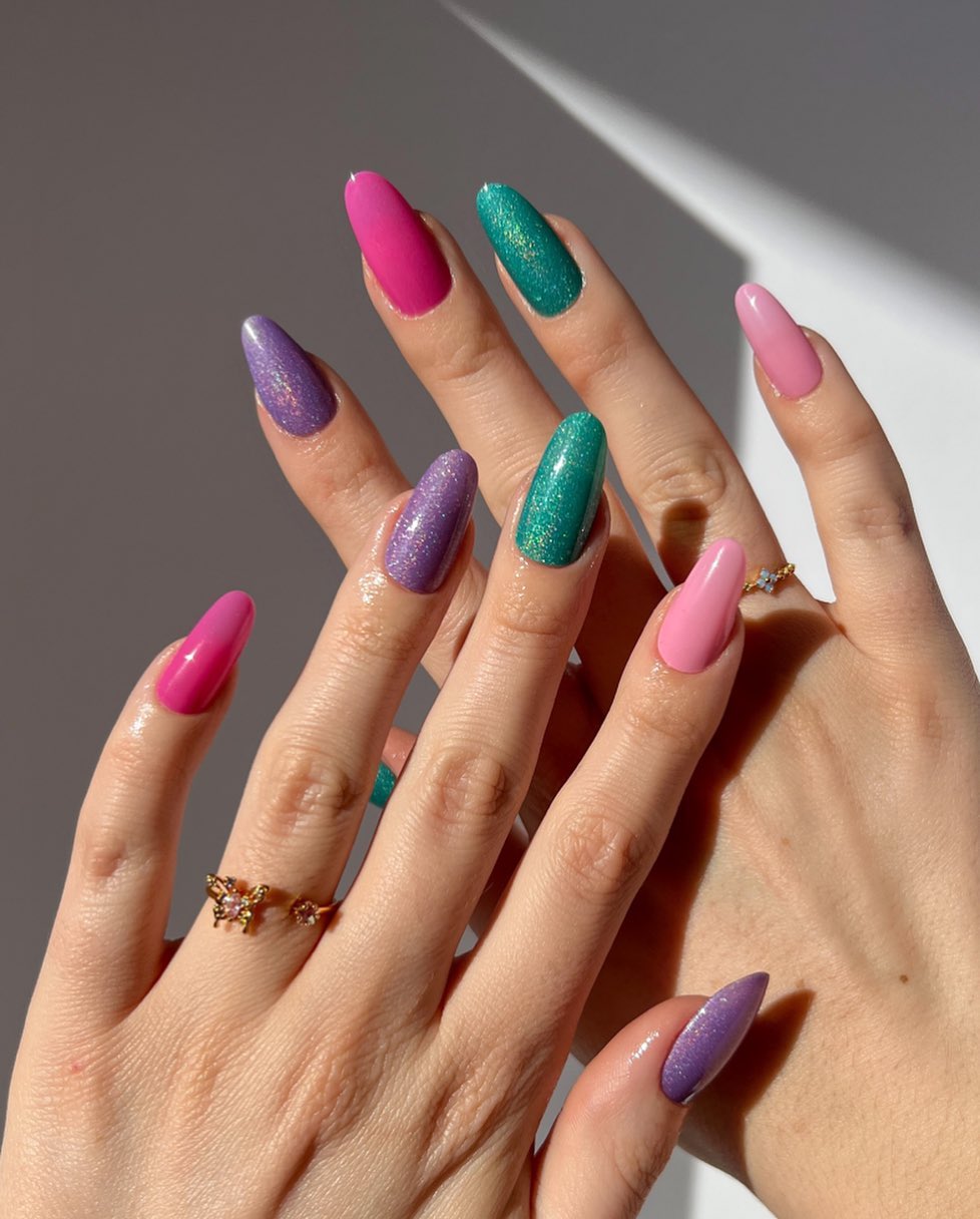 Mermaid Nails Are In Here's How To Get The Look