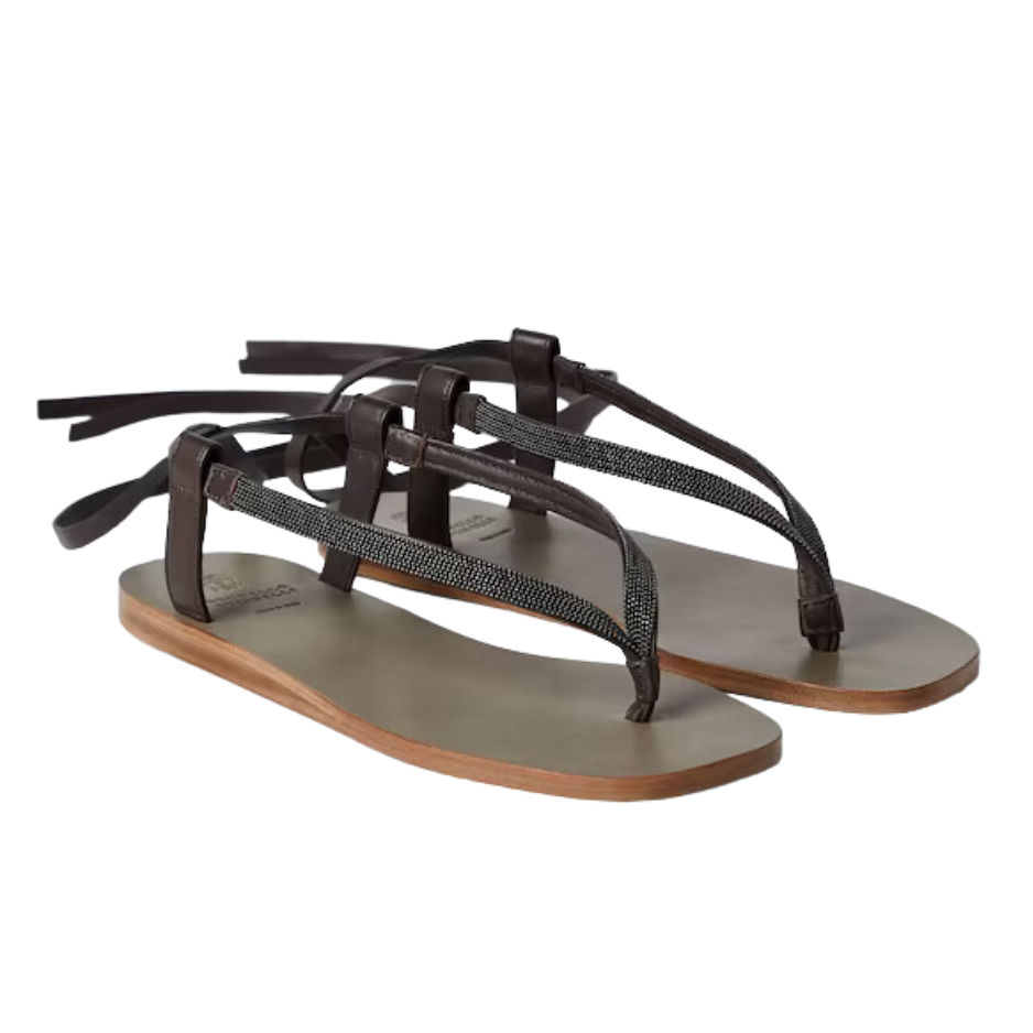 brunello cucinelli summer sandals