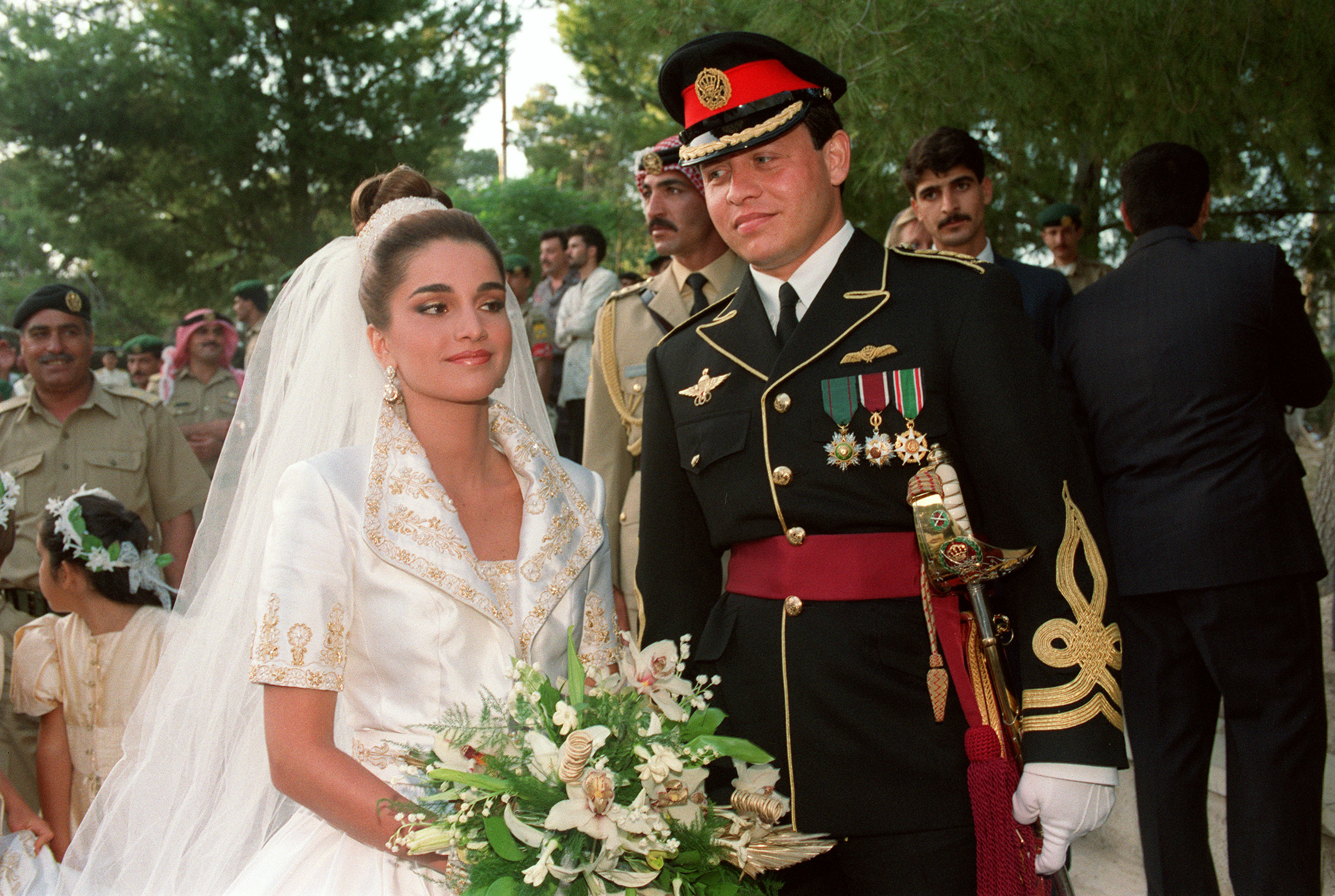 King Abdullah and Queen Rania 30th anniversary