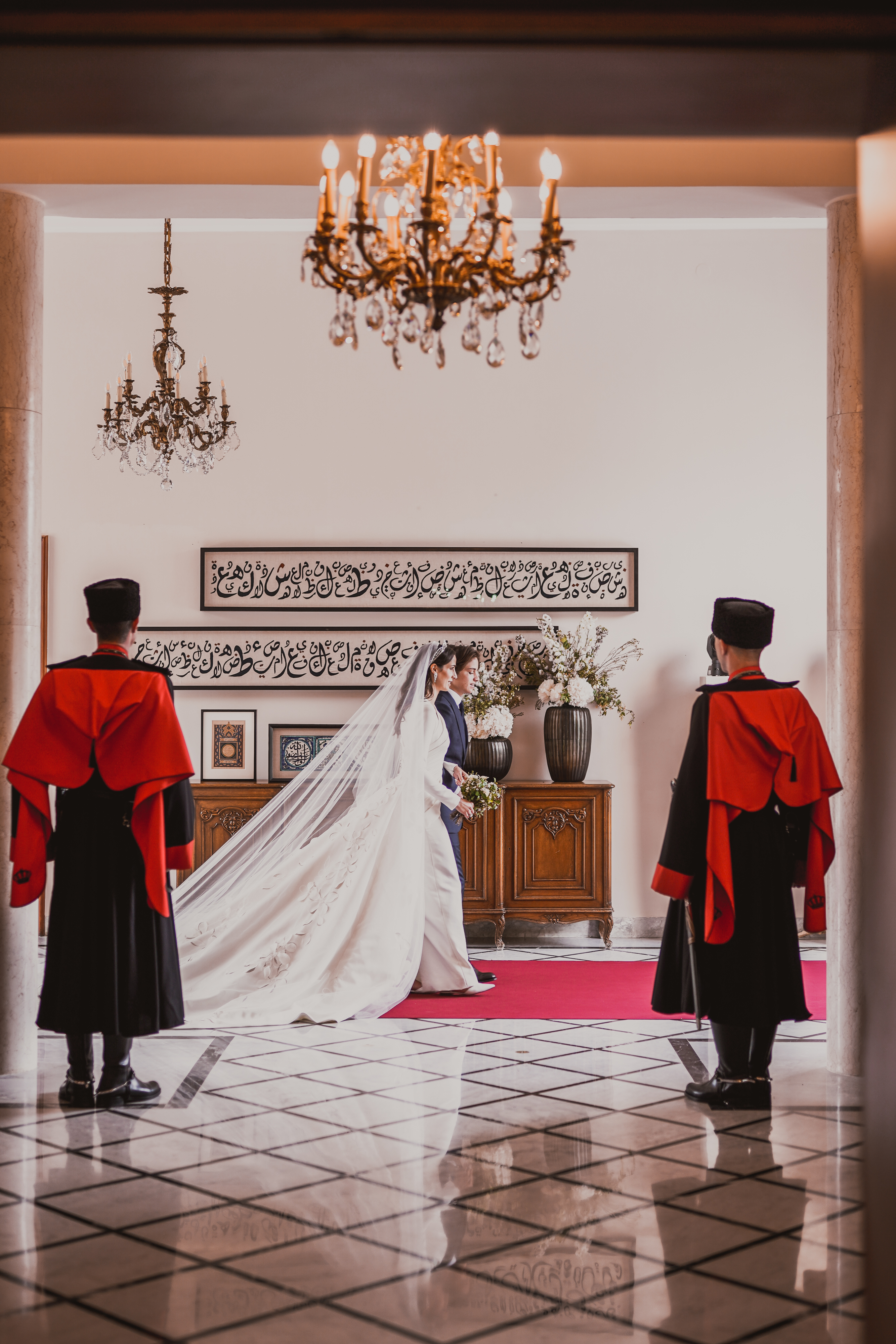 Rajwa Al Saif's Wedding Dress Was Designed By Elie Saab