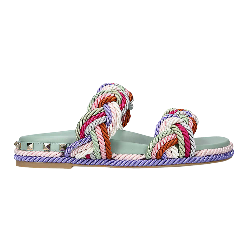 valentino woven sandals