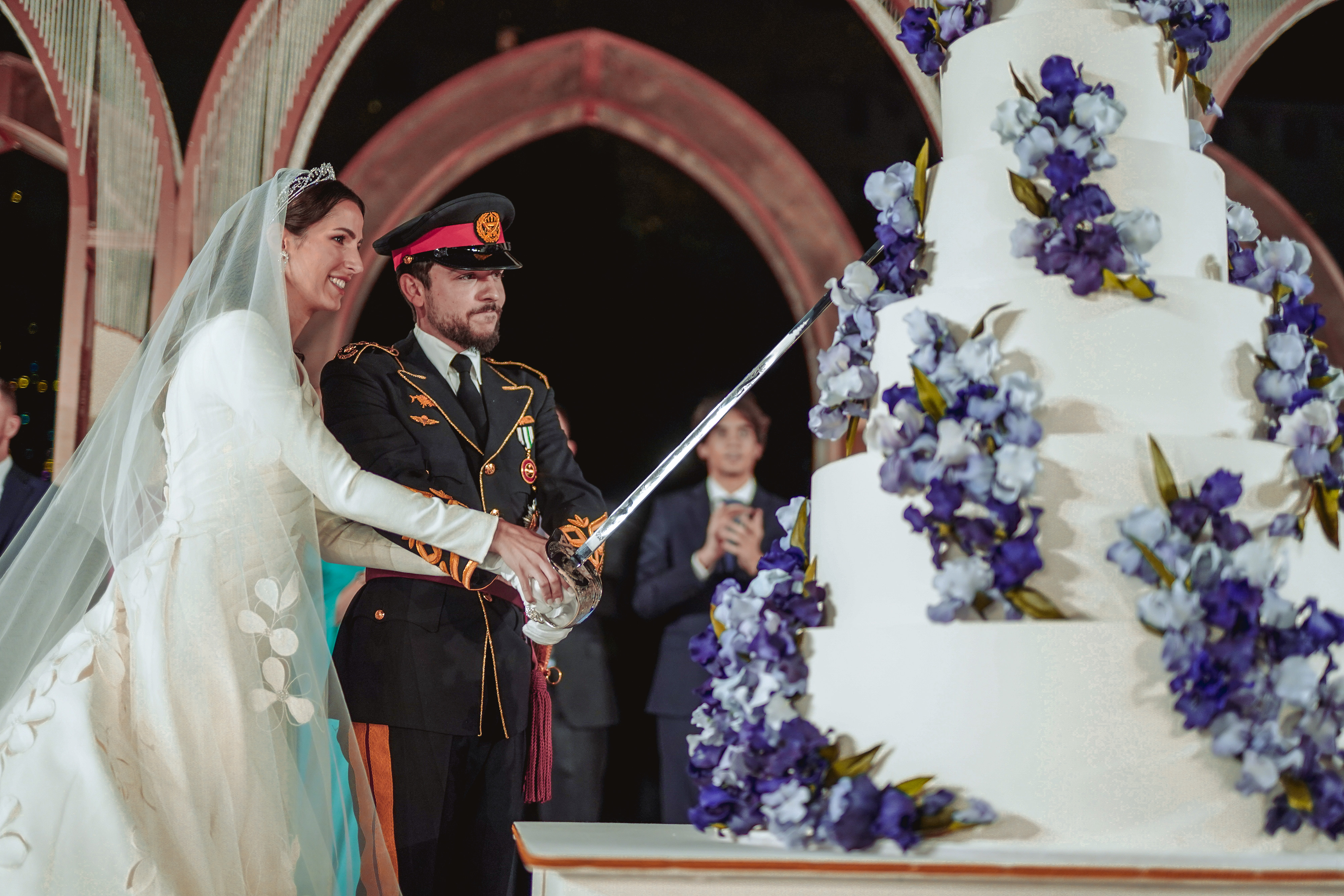 rajwa al saif's elie saab wedding dress