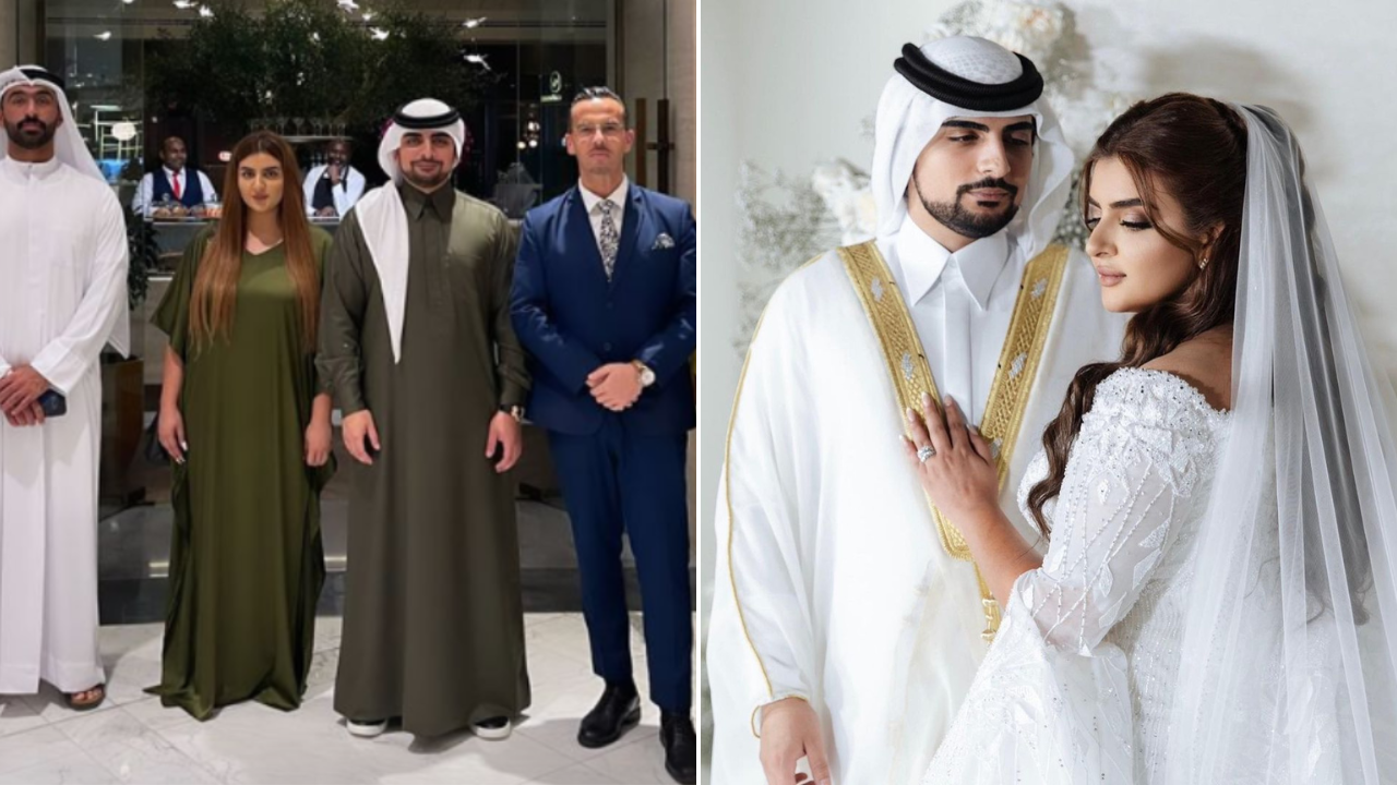 sheikh hamdan wedding photos