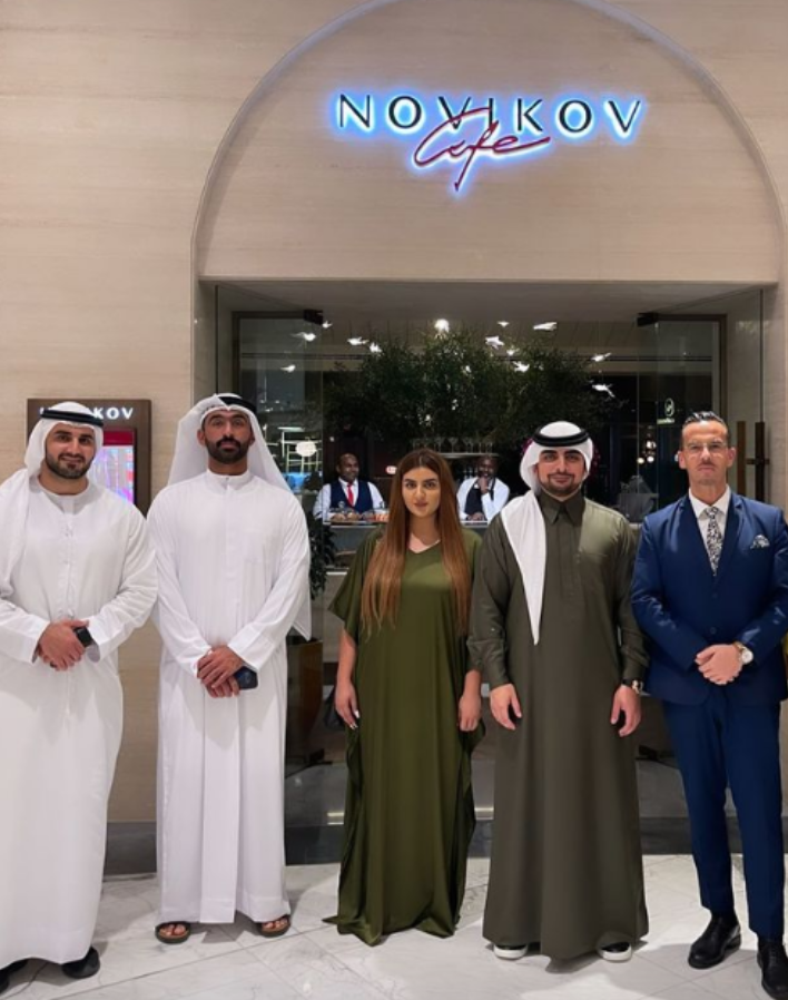 Sheikha Mahra, Sheikh Mana, Dubai restaurant