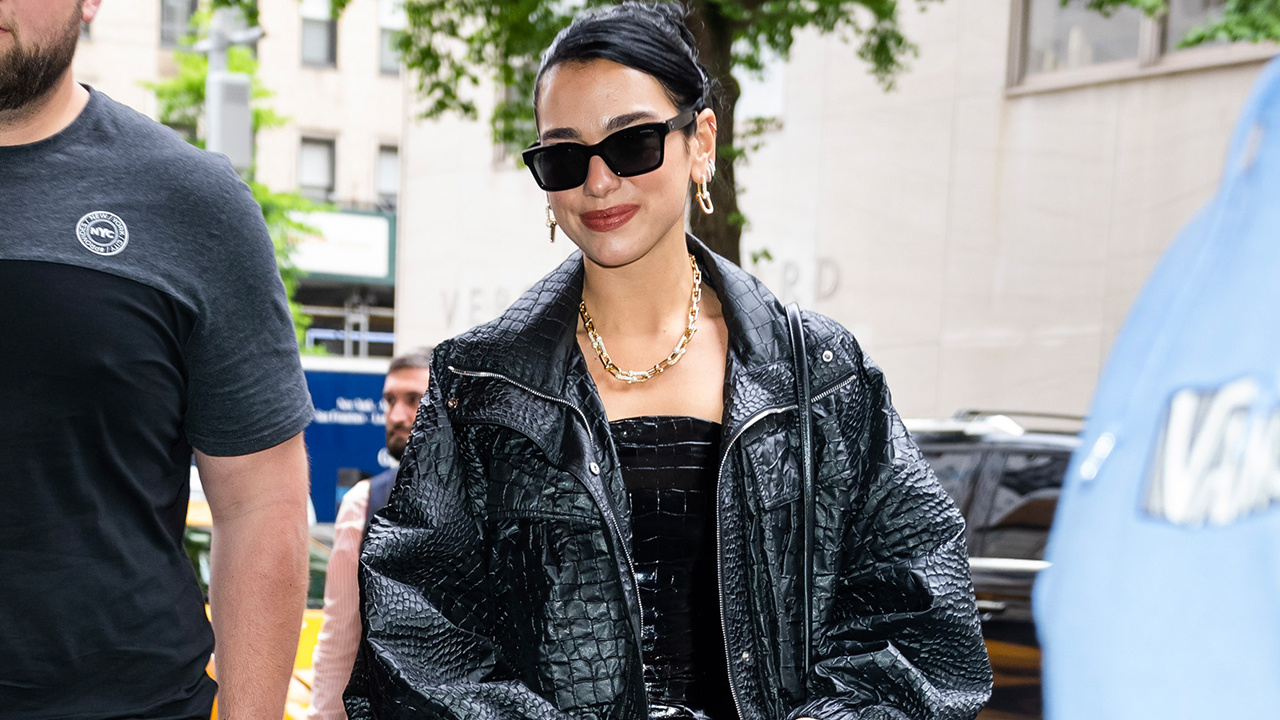 Dua Lipa Does Some Serious Shopping In London