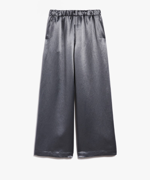 MAX MARA Leisure Acanto hammered-satin wide-leg pants Dhs1,006