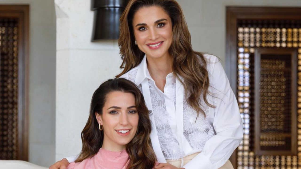 Queen Rania Princess Rajwa