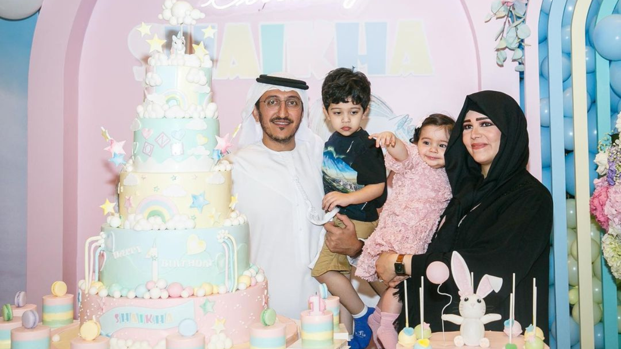 HH Sheikha Latifa and family