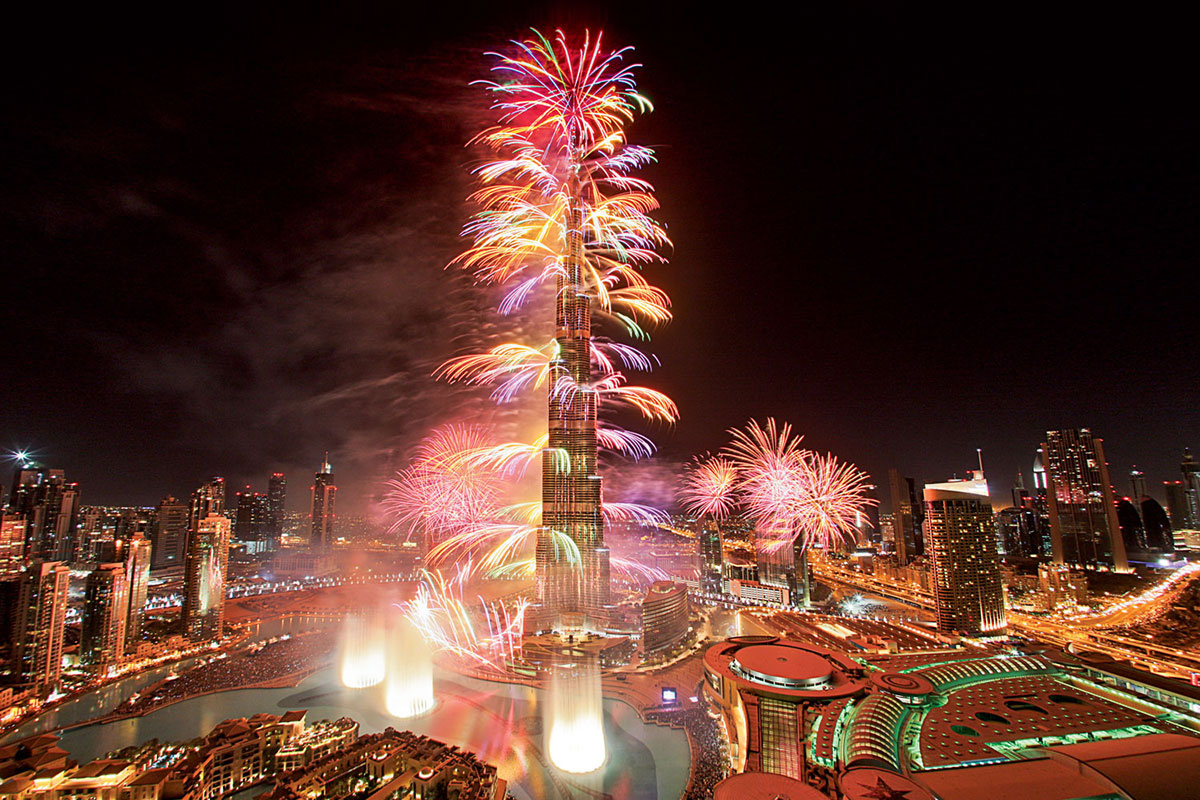 UAE National Day Firework Displays