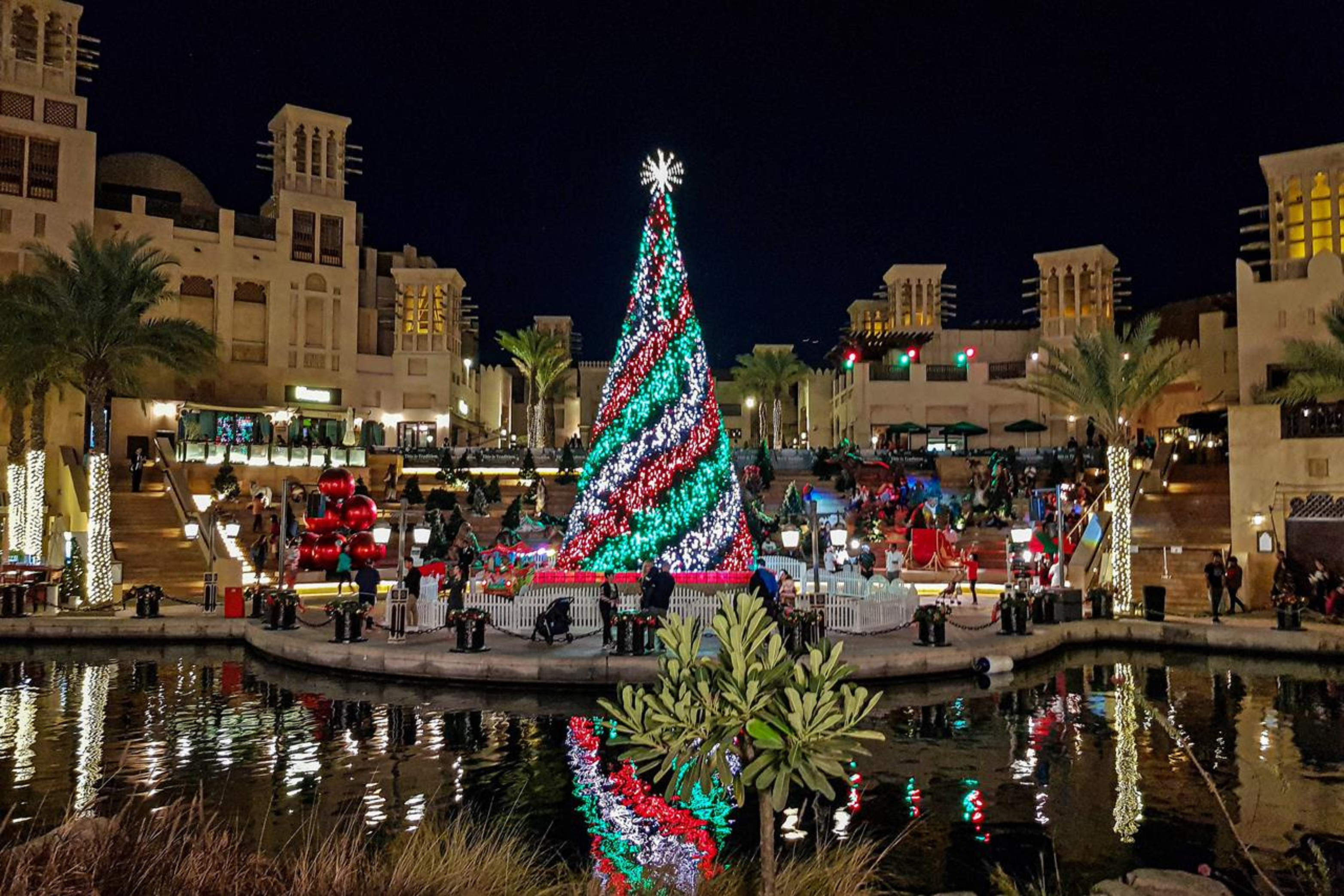 Christmas market in Dubai