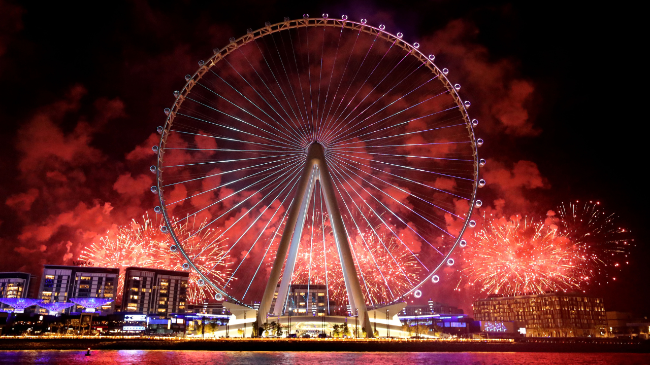 UAE National Day Firework Displays