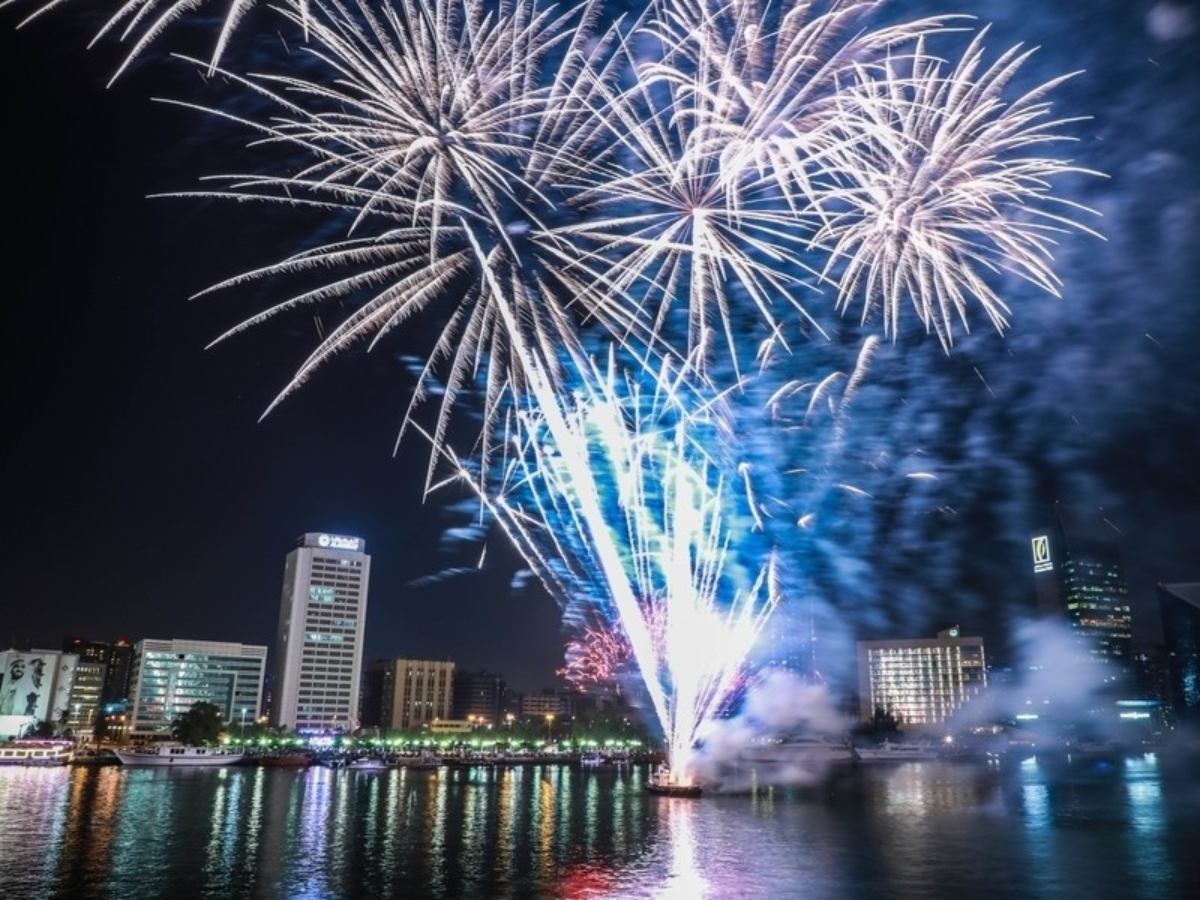 UAE New Year's Eve Fireworks
