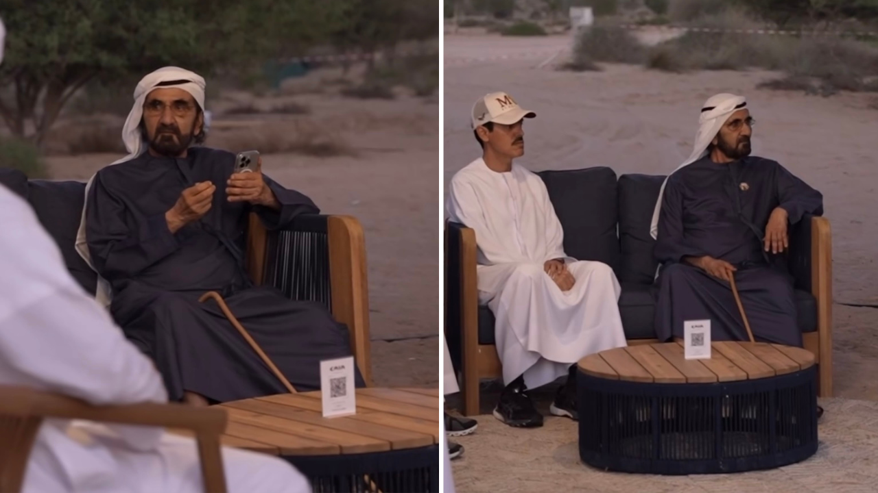 Sheikh Mohammed Visits Caia Bamboo