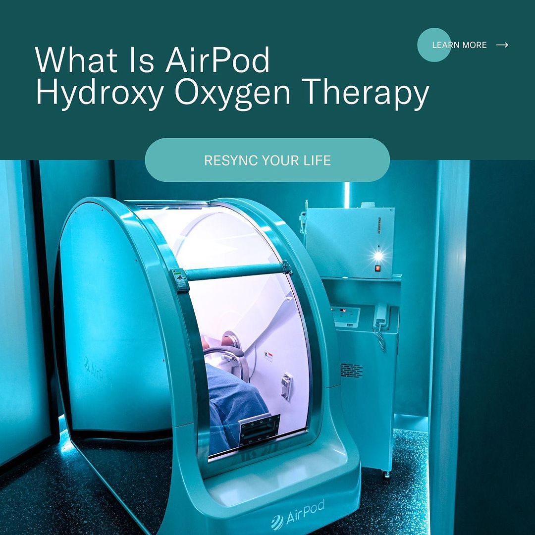 Airpod Hydroxy Oxygen Therapy treatments for the holidays