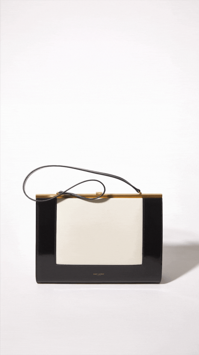 YSL BAG Black and white
