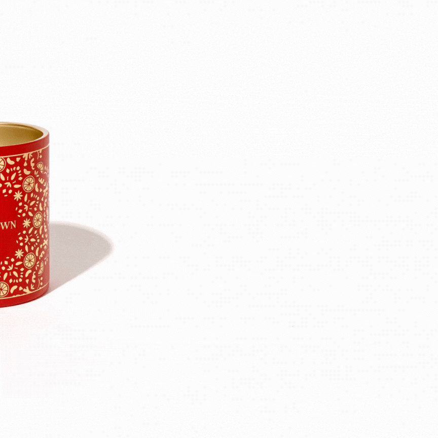 molten brown candle Grazia Fragrances