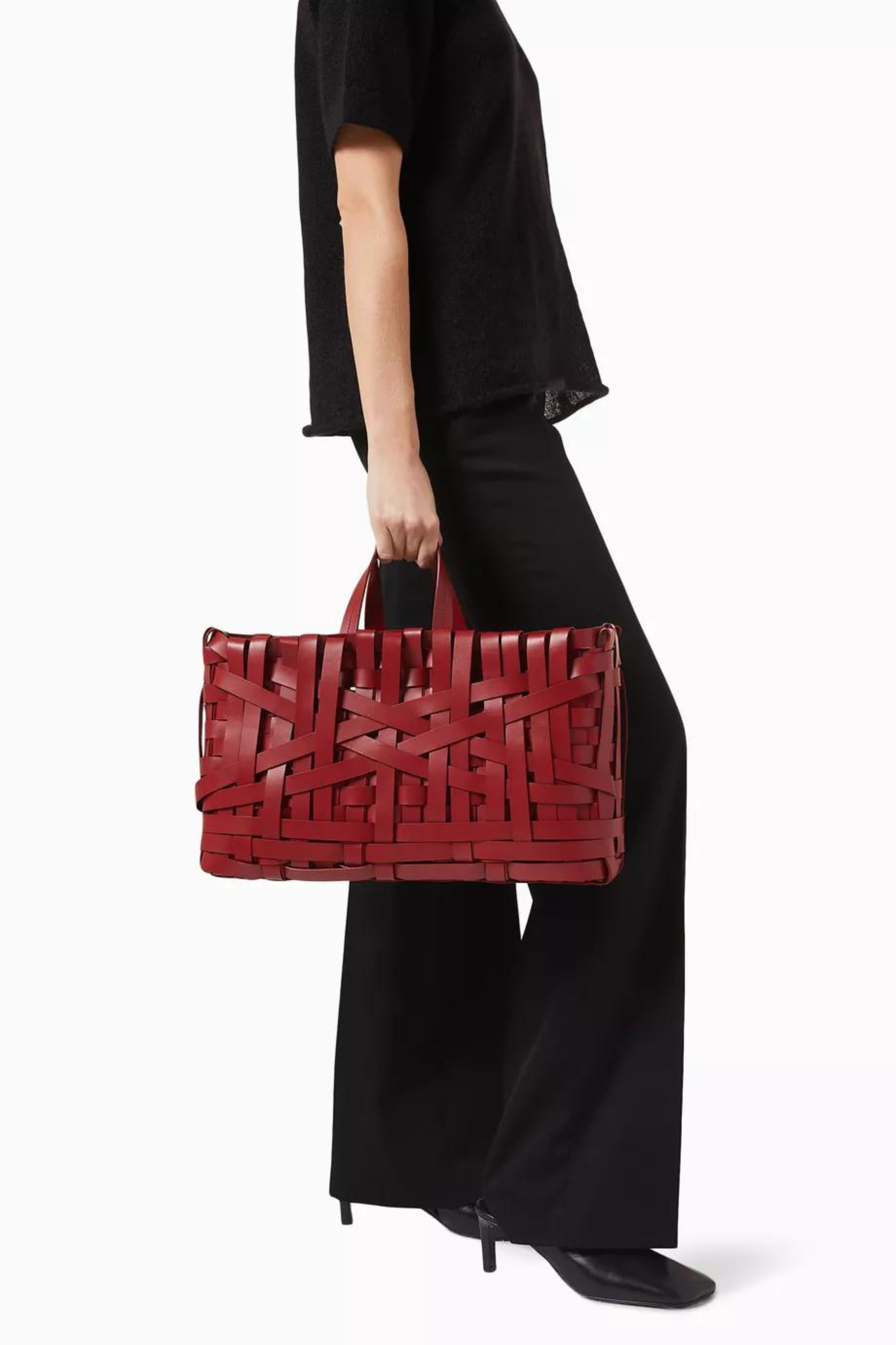 Jil Sander red bag