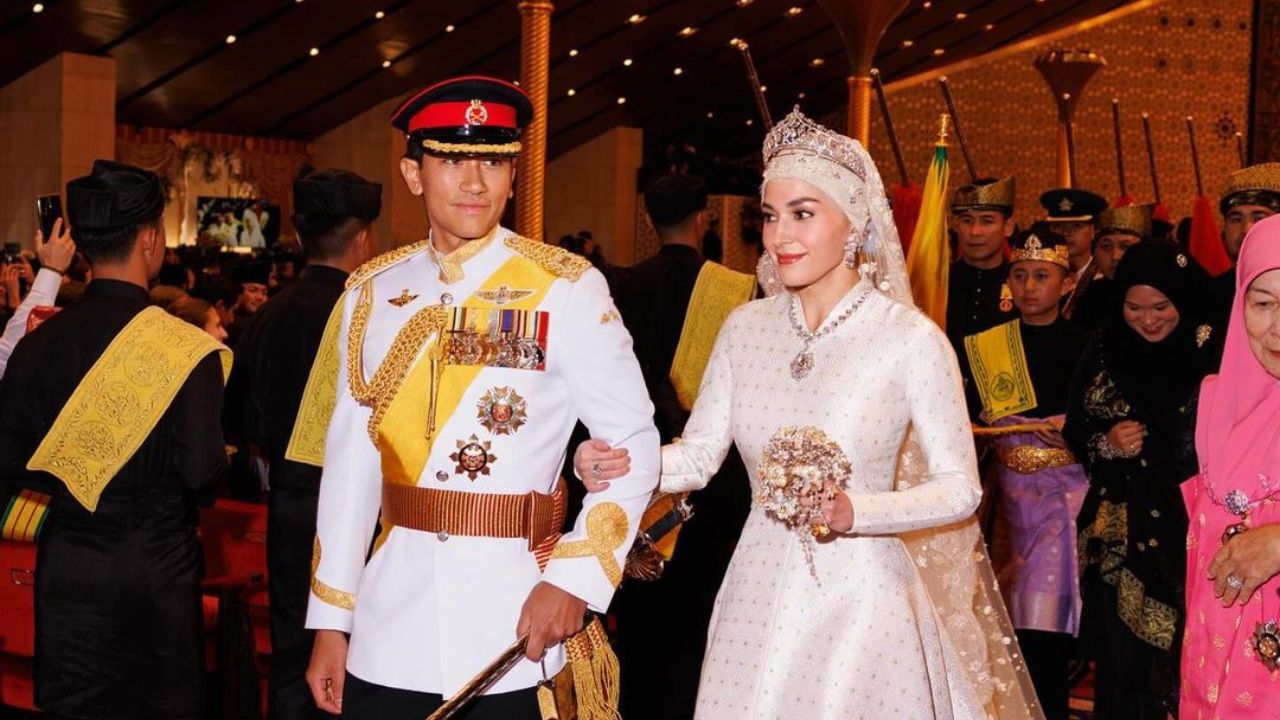 princess anisha and mateen of brunei