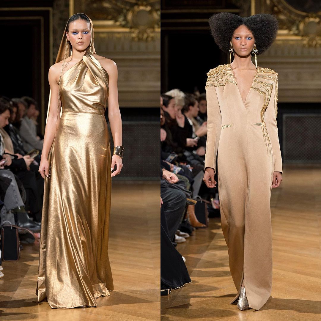 Sara Chraibi Arab designer at Paris Couture Week 2024