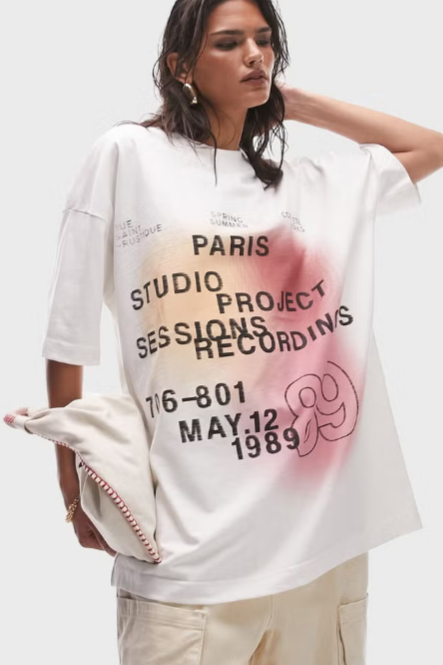 Fraction Oversized T-Shirt