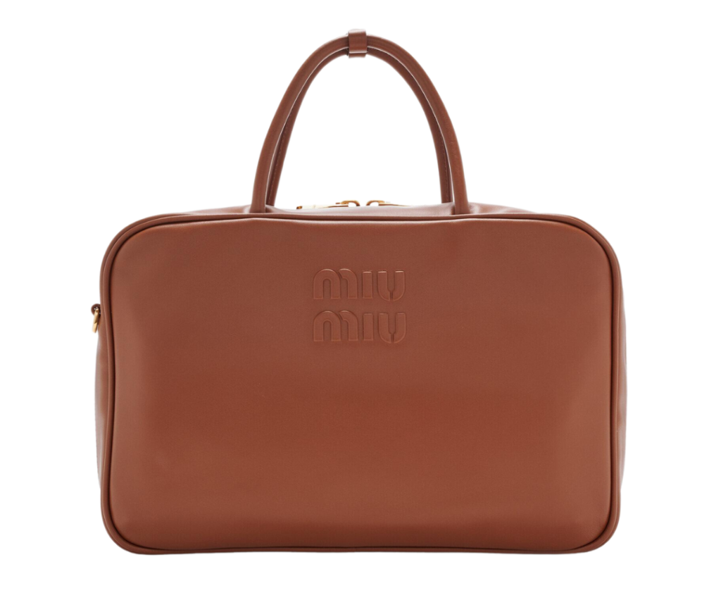 MIU MIU Leather Top-Handle Bag