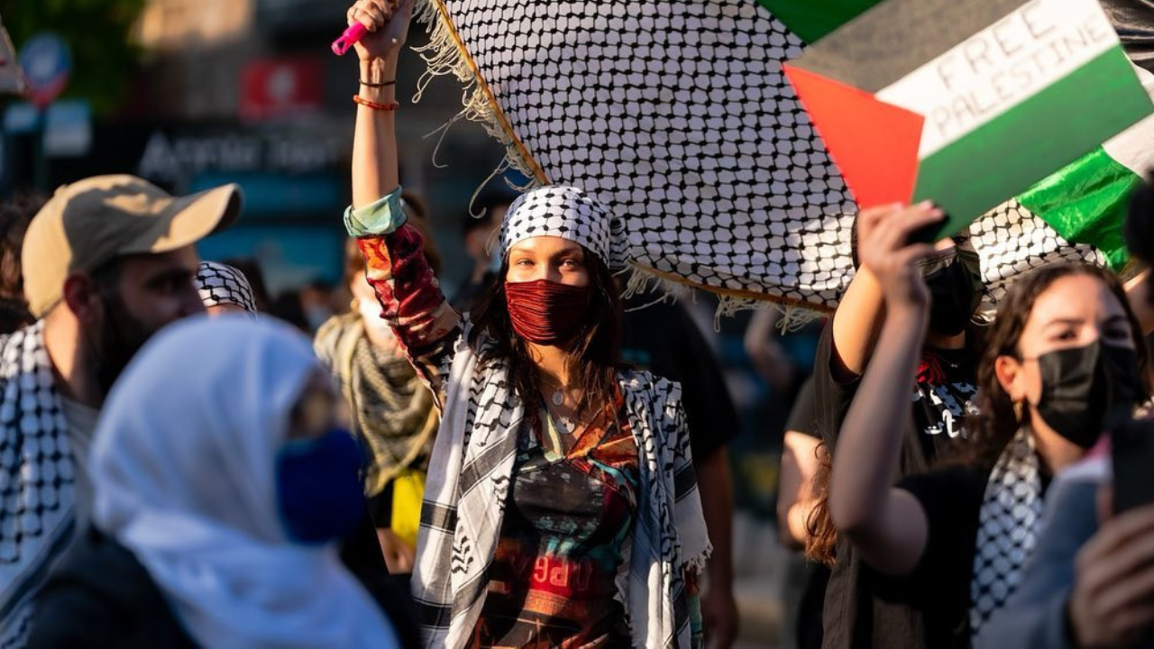 Bella Hadid Palestine Cannes