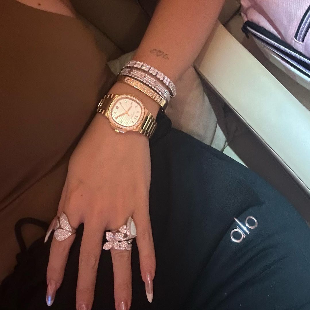 Georgina Rodriguez Patek Philippe Nautilus