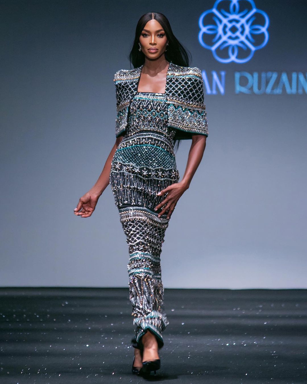 Naomi Campbell Dubai Fashion Week