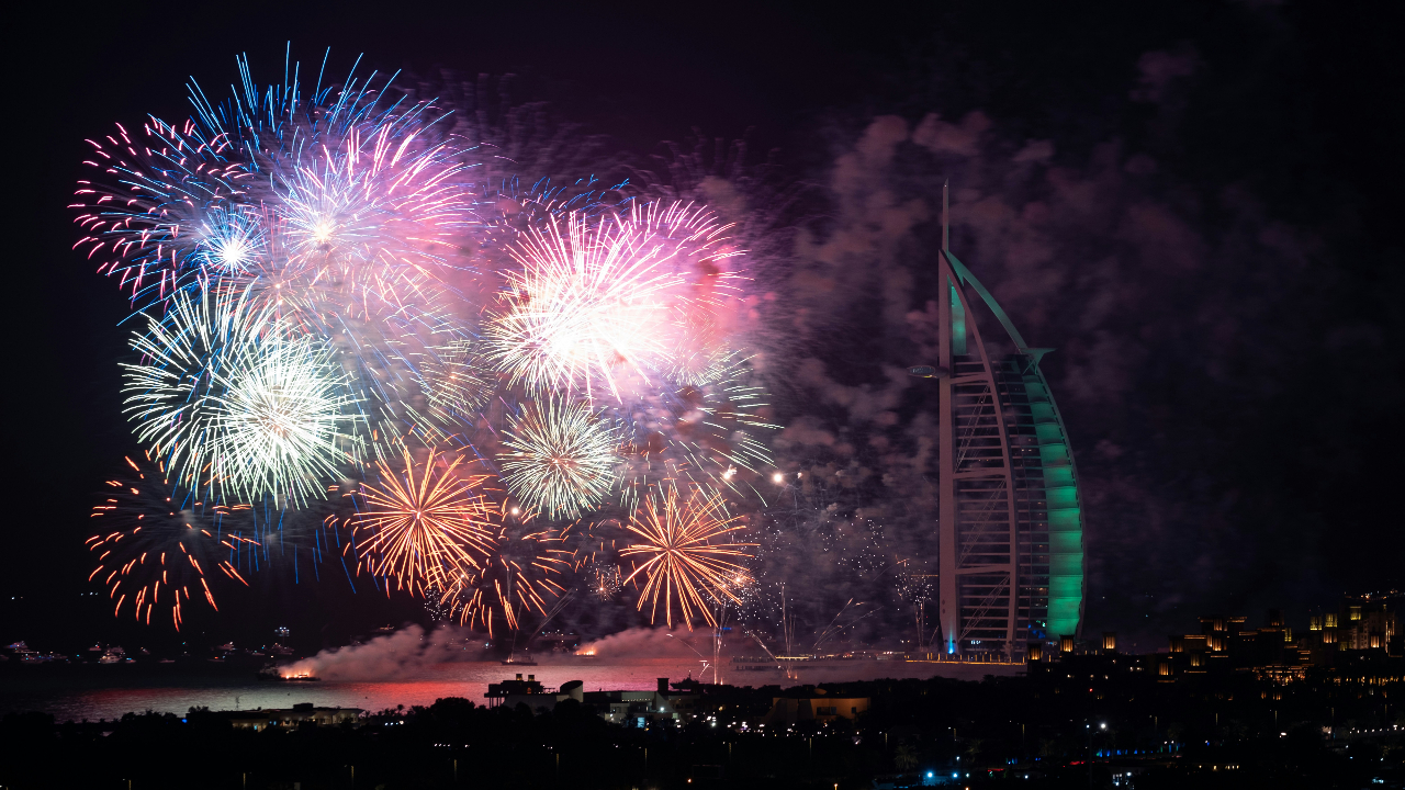 Fireworks Eid Al adha