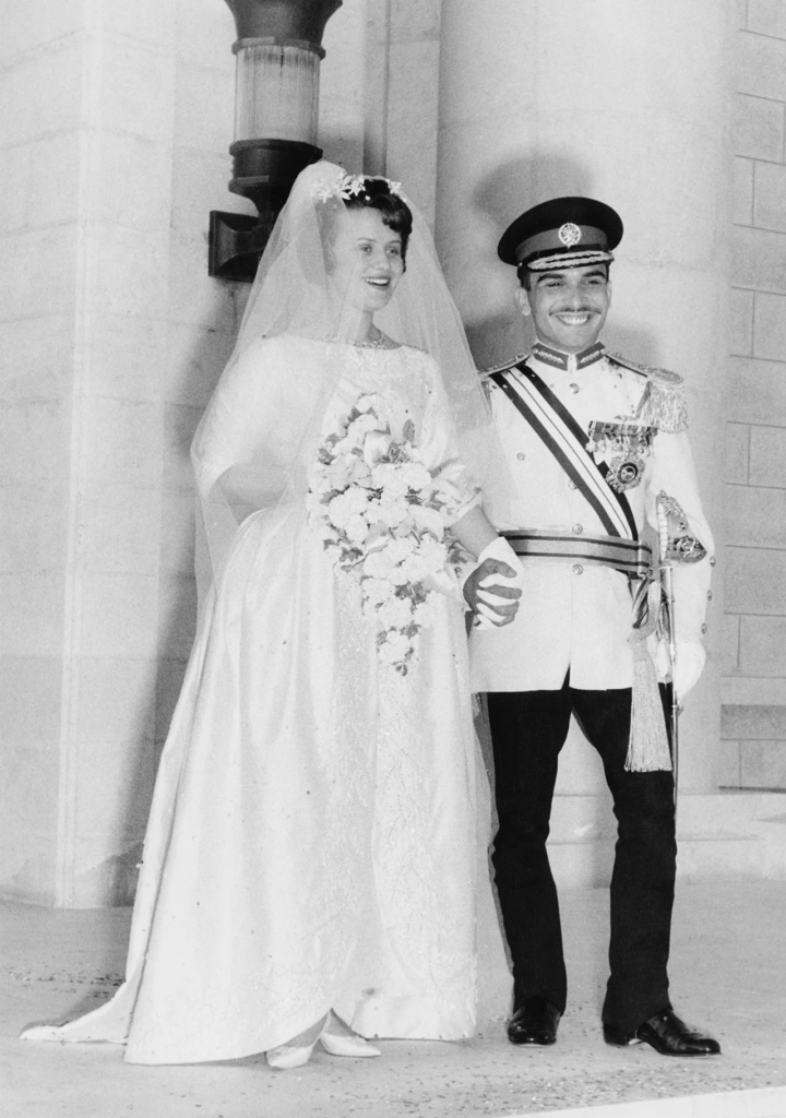 King Hussein and Princess Muna Al Hussein Wedding
