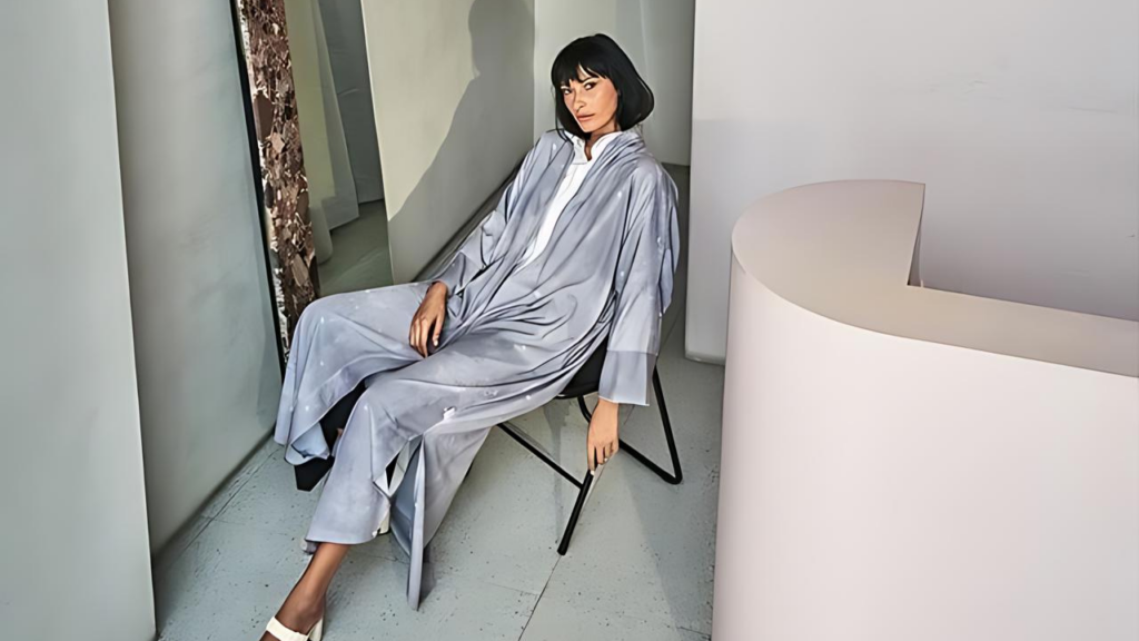Plisse Abaya