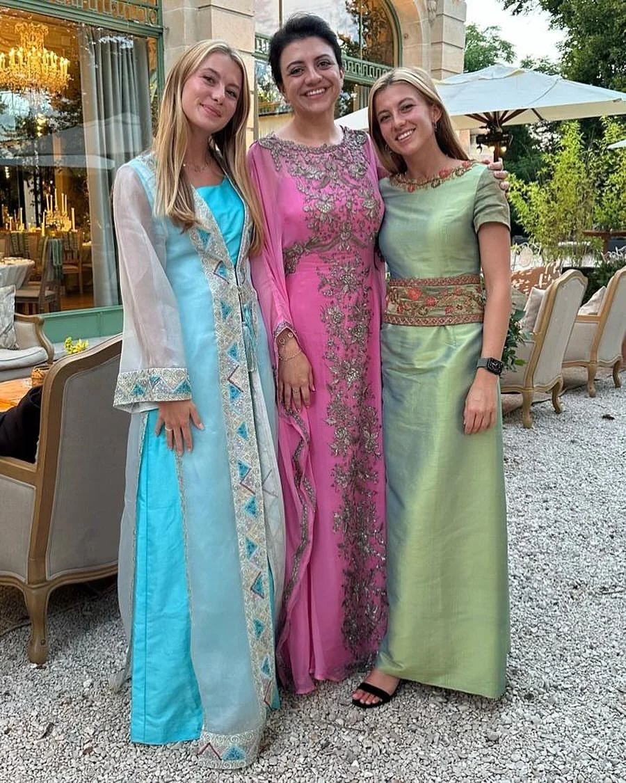 Princess Aya, Princess Sara, Princess Aisha of Jordan Olympics 2024