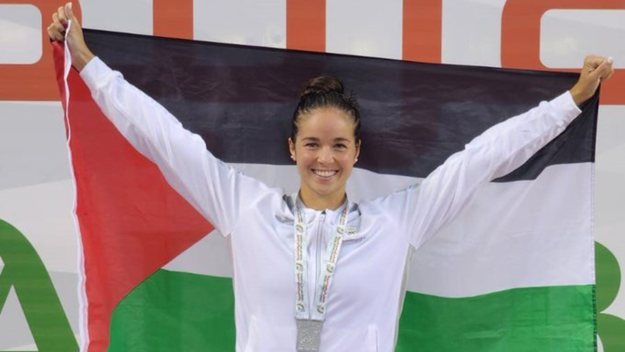 Valerie Tarazi Palestinian Swimmer Paris Olympics 2024