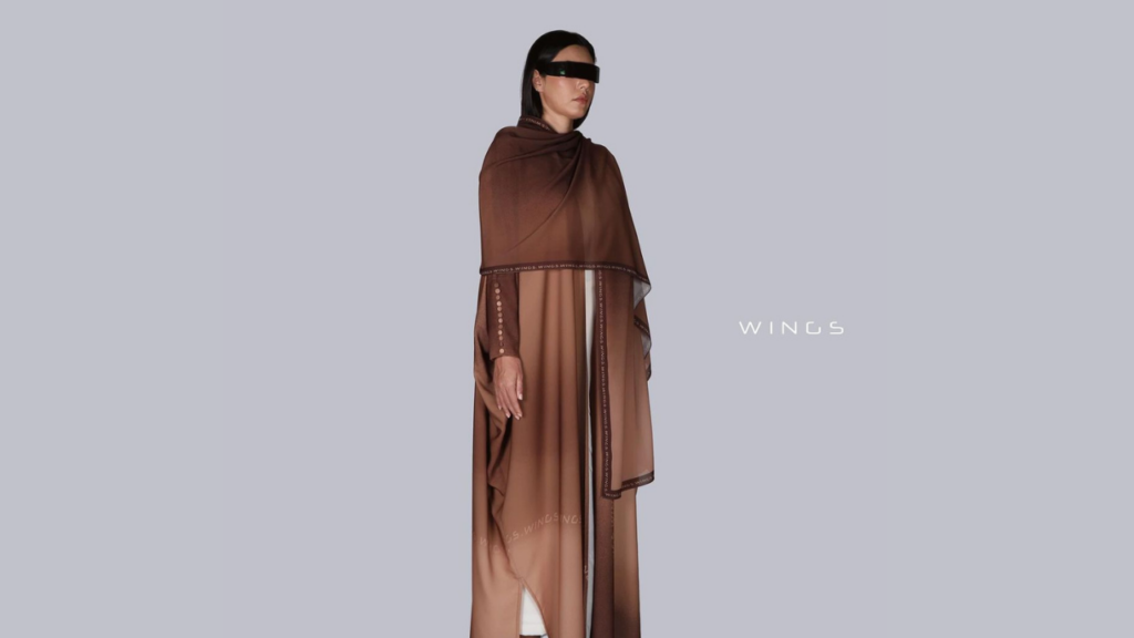 WINGSXDUBAI Abaya