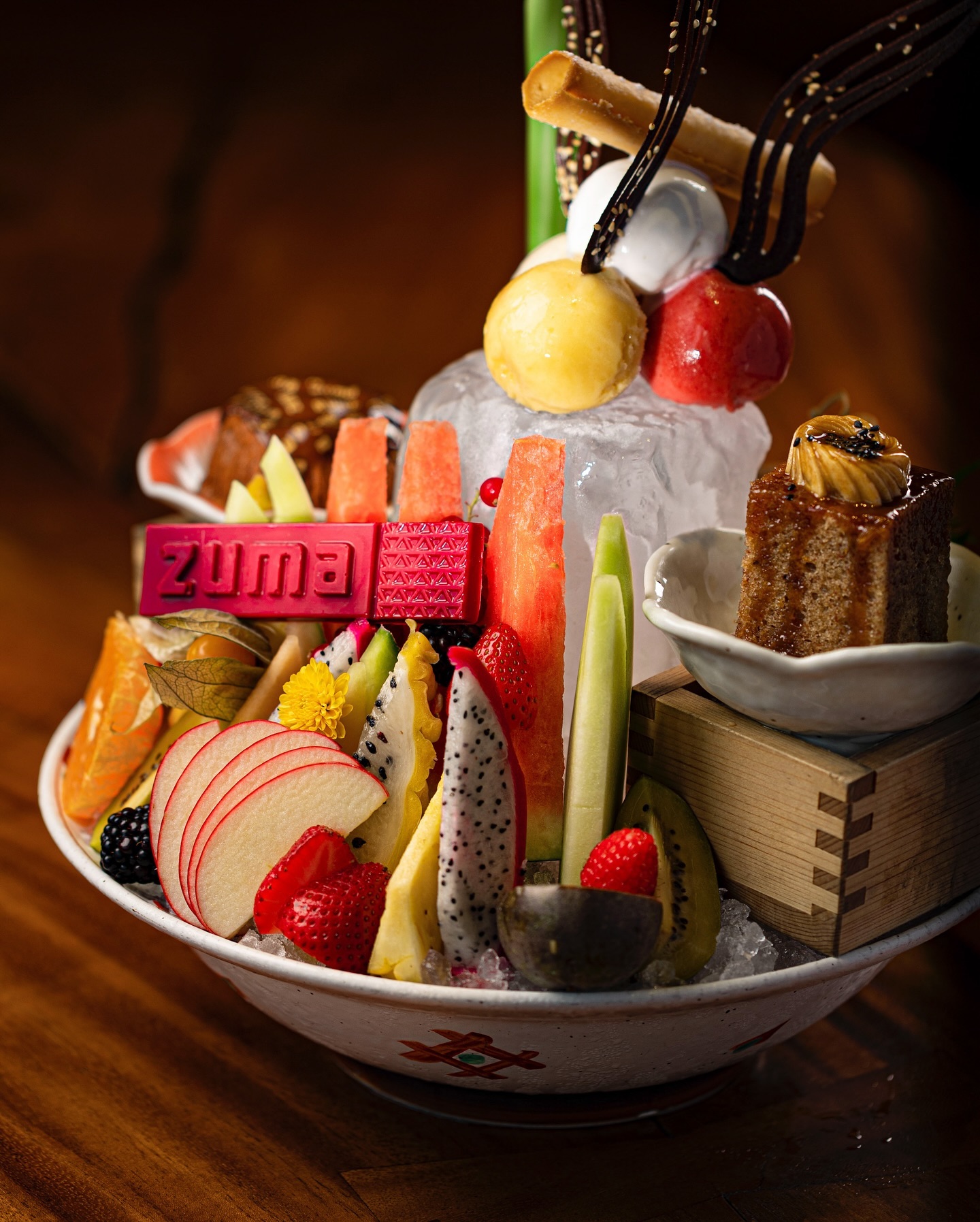 zuma dubai dessert platter