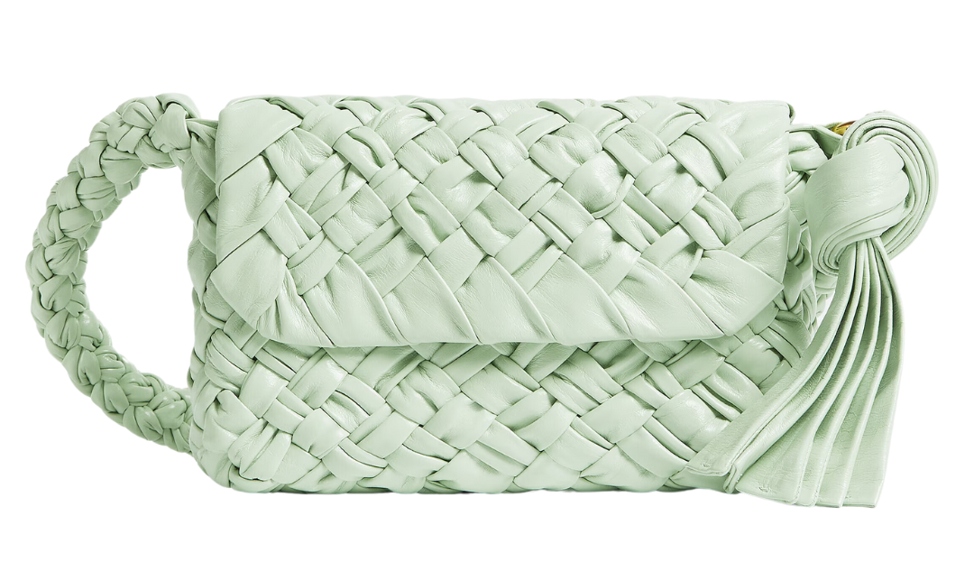 Bottega veneta Bottega Veneta Kalimero Città Shoulder Bag in Fresh Mint