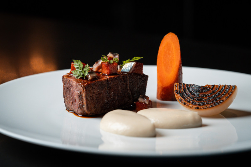 Dinner by Heston Blumenthal x Nyetimber Beef Royale