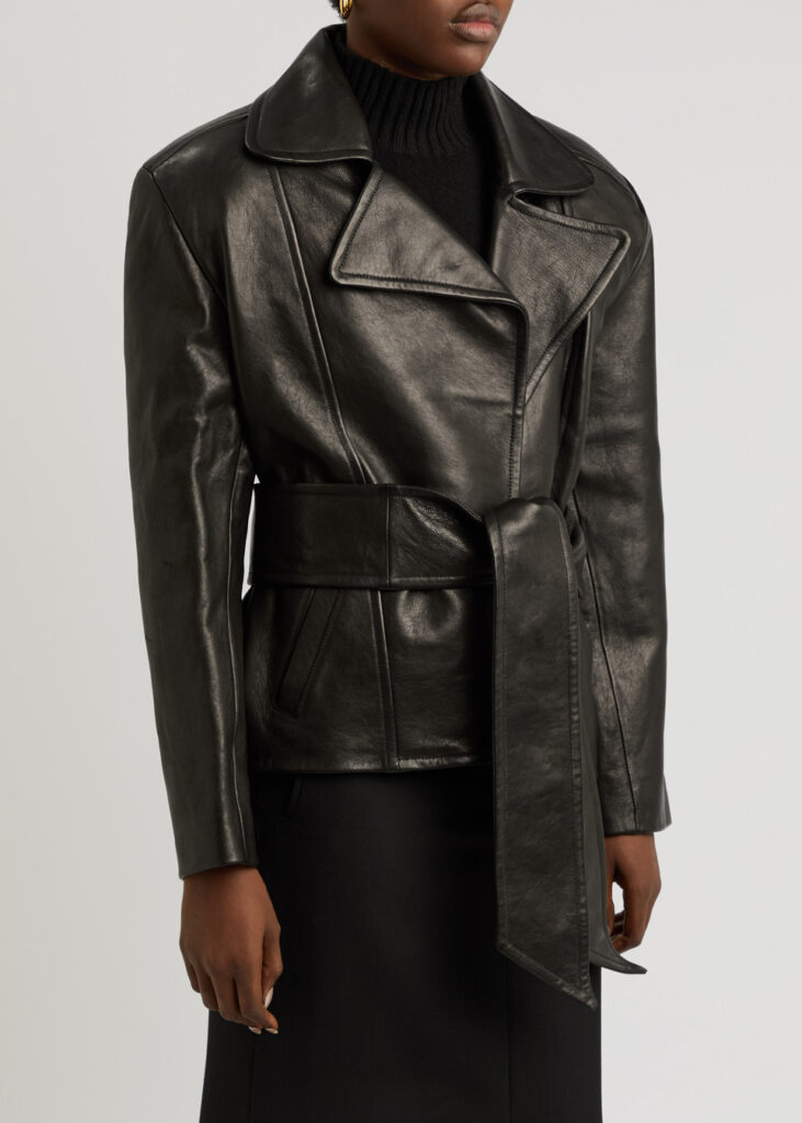 Khaite leather Jackets for light leather selection in dubai