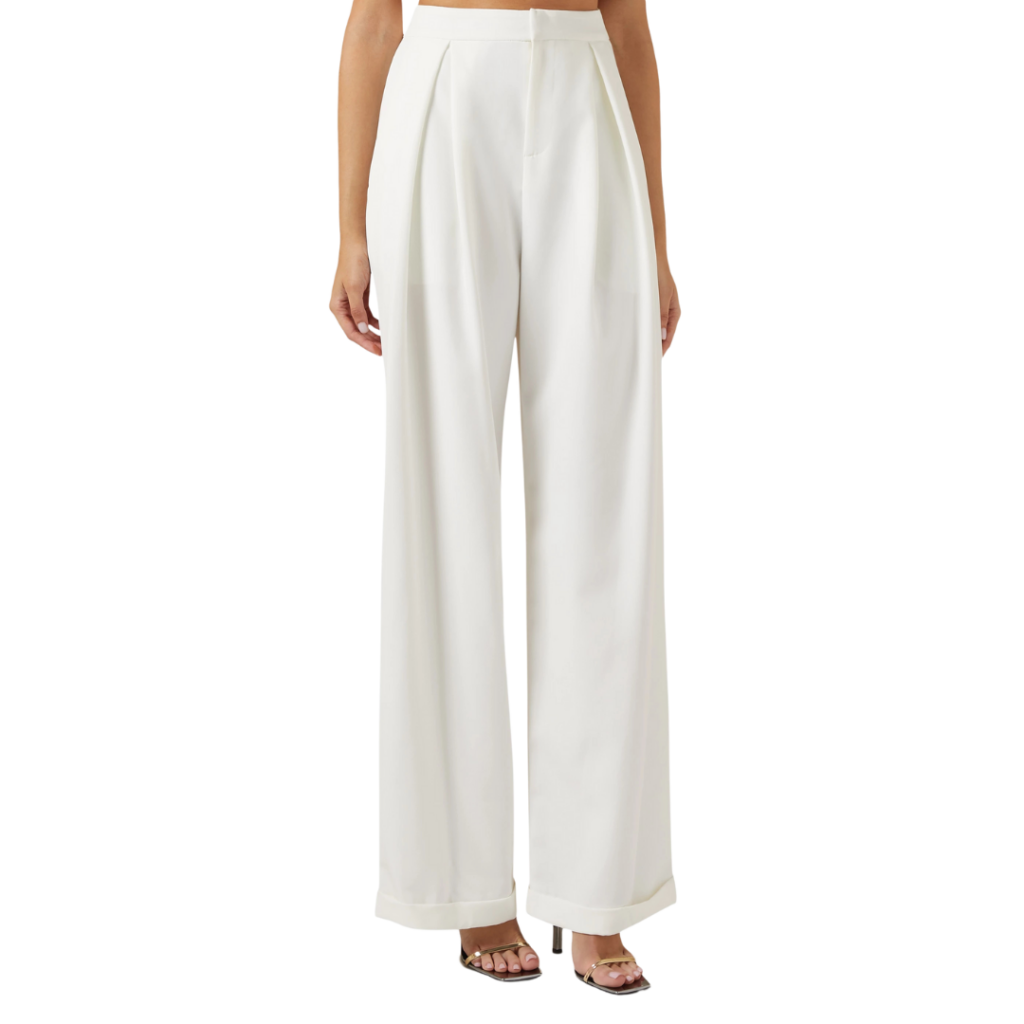 DANAME GIA WIDE-LEG PANTS IN CREPE DHS780