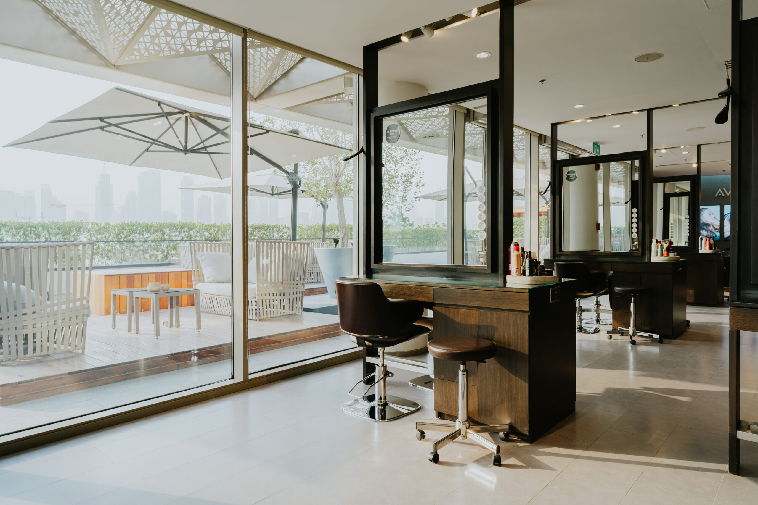 best hair salons dubai aveda