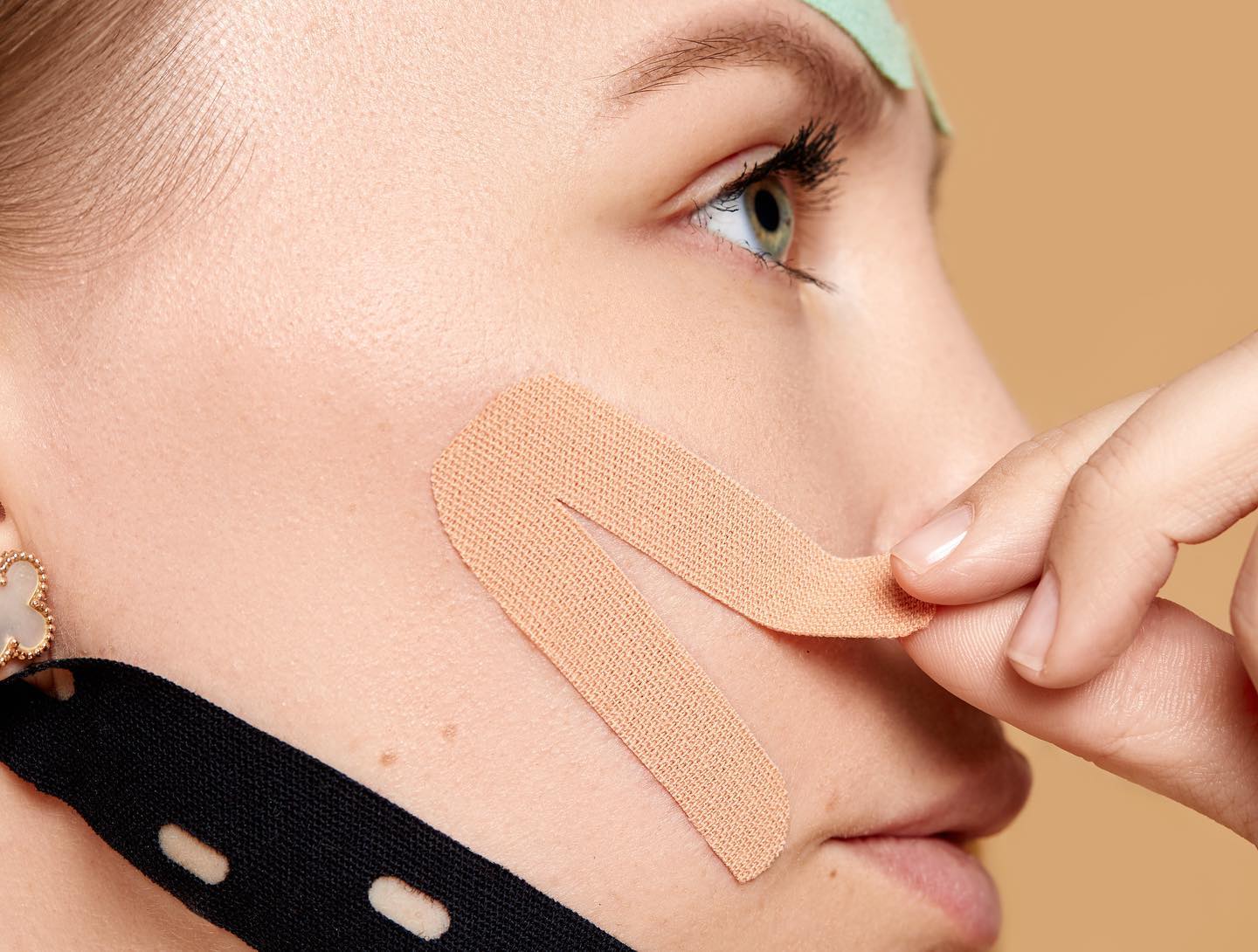 does face taping work