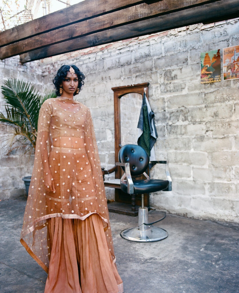 Muslim model Nancy Uddin