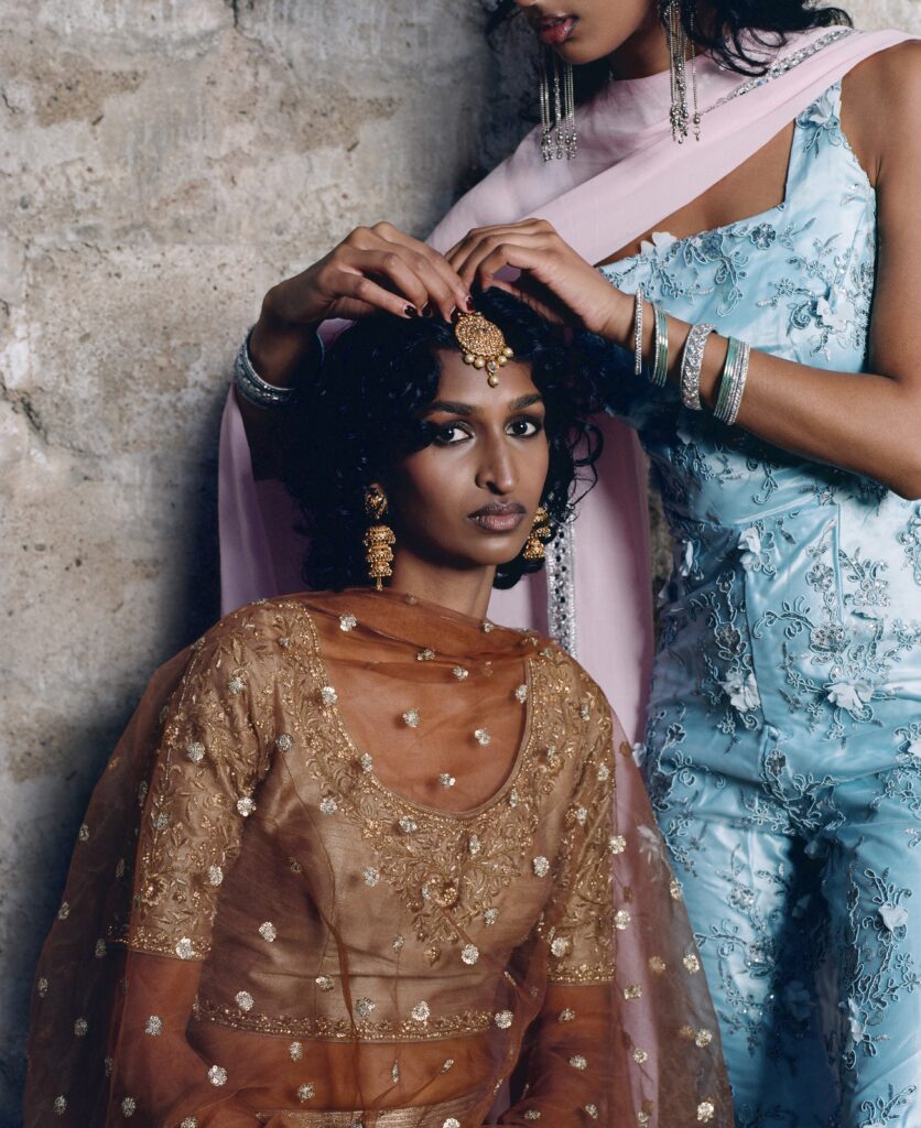 Muslim model Nancy Uddin